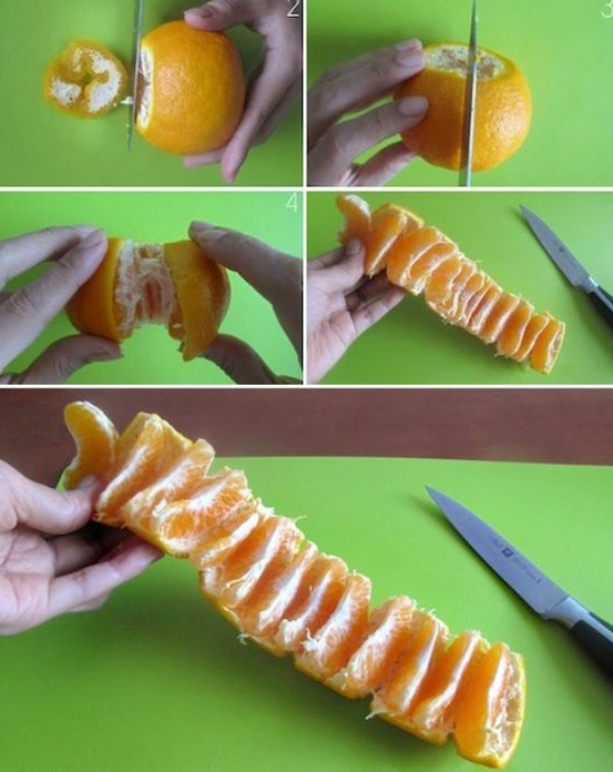 clementine peel