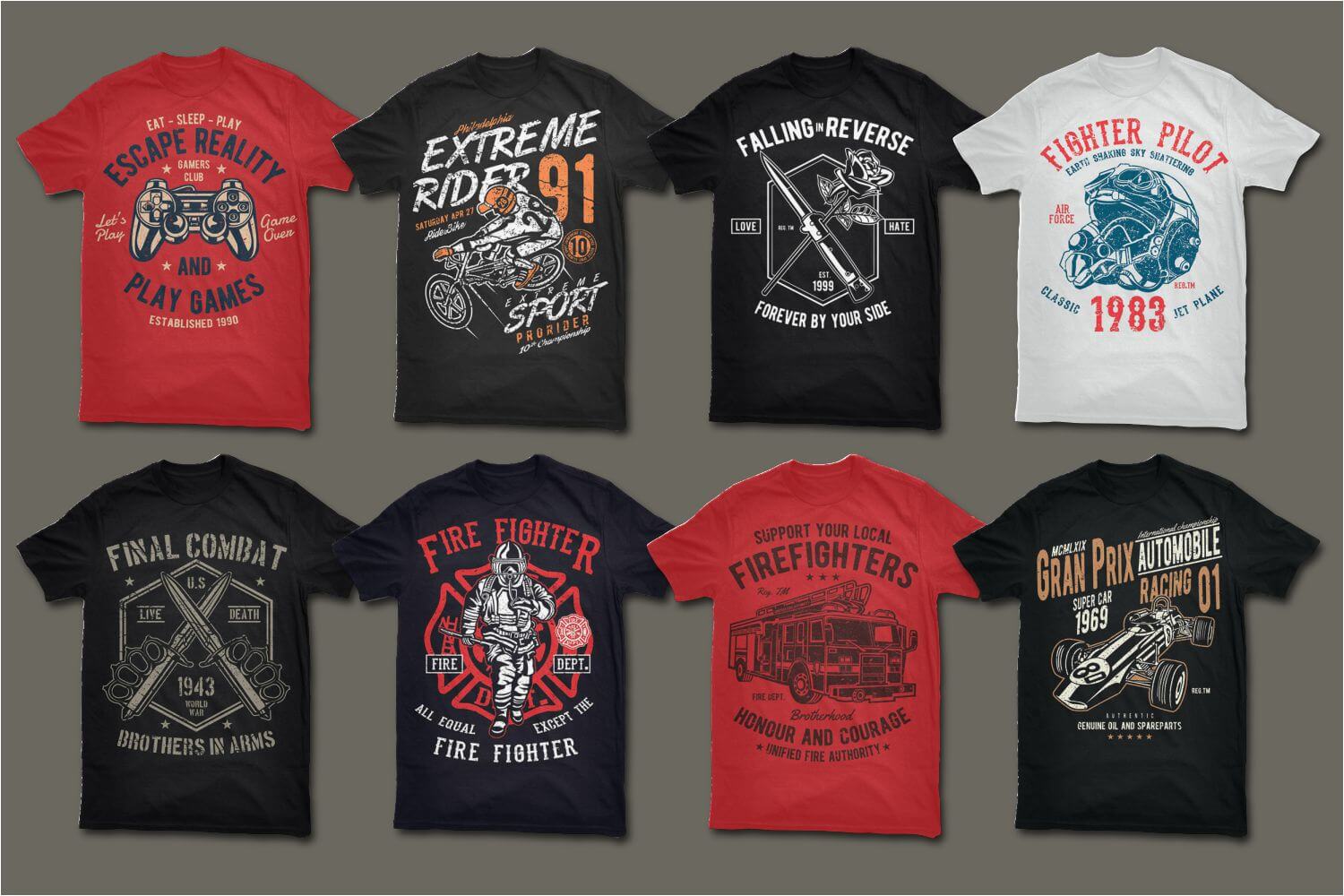 Download send you 18999 editable tshirt designs theme bundle for ...