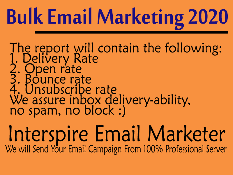 bulk email campaign