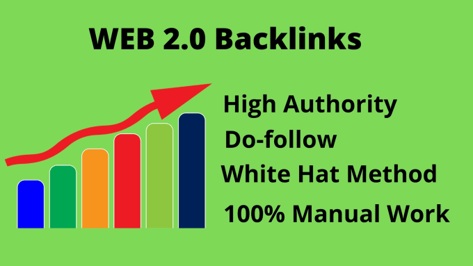 I will do 40 high authority web 2.0 backlinks manually