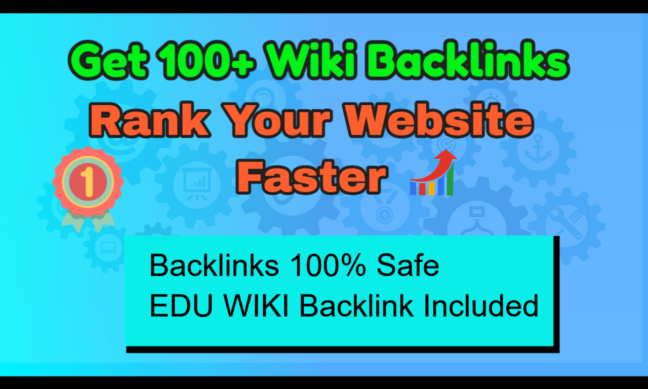 Wiki Backlinks RANK Your Website & Youtube videos
