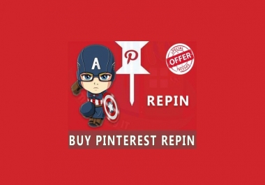 Add 200 Pinterest Repin from Real user to Boost Social Reach