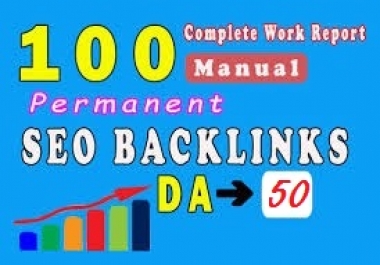 DA 50+ Do Follow High Quality 100 PBN backlinks for ranking on Google