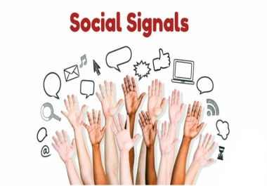 I will Give 9800 Organic Social Signals from top Social Media Sites to Boost your Website on Google