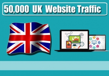 Provide 50,000 Organic Traffic from UK