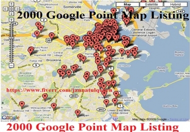 Create 500 Goole Point Map Citation For local Business Listing