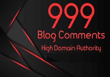 I will manually Create 10 Blog Comments