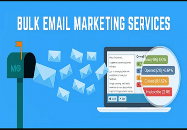 I will send 5k bulk email and provide email service
