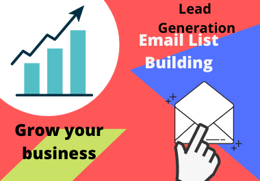 I will do targeted b2b lead generation email list building