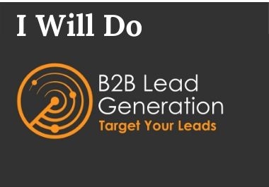I will do b2b linkedin lead generation and targeted list building