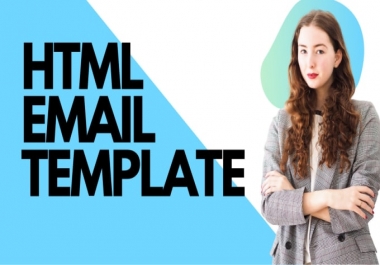 I will design creative responsive email template OR newsletter