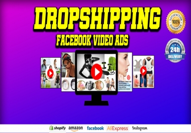 I will make dropshipping products video ad for FB