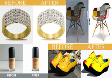 I will do jewelry and product retouch in Photoshop
