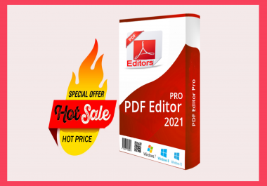 i will do PDF Editor PRO 2022 Software