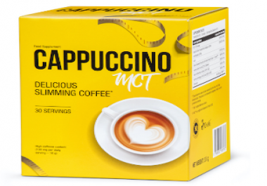 Cappuccino MCT is a coffee with slimming properties. It is so-called bulletproof coffee - a beverage