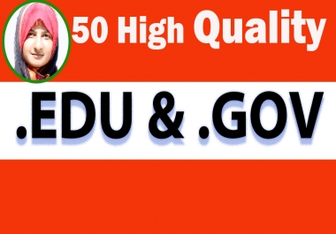 I Will Create 50 Hight Quality pr9, edu Gov dofollow seo backlinks service