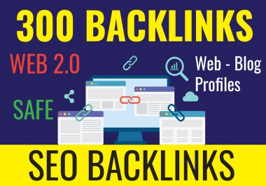 300 Powerfull Web 2.0 Backlinks helps to websites ranking Linkbuilding SEO