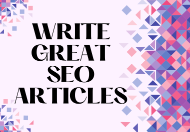 Write an engaging SEO friendly content for your blog or website