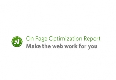 I can create a KILLER Google top 10 optimization report to improve your rankings in Google