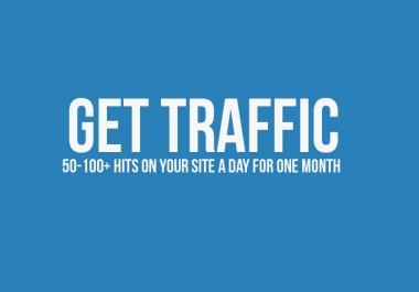 I will drive unlimited traffic to your website for one month