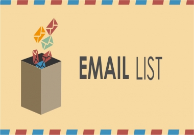 I will deliver a10K opt-in mailing list of your choice