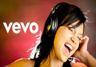 We will create your own artist VEVO channel