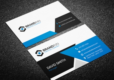 Design professional double side Business card