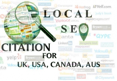do 40 live local Citations for your local Business Listing