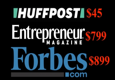 Publish Guest Post Interview On Forbes Entrepreneur Huffington