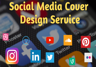 Professional Social media Covers or Banners design for Facebook Twitter and more
