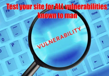Test your site for ALL vulnerabilities known to man