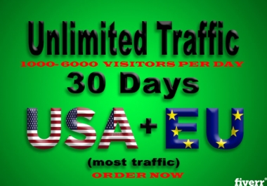 Provide 800 Social, Organic, Mobile Traffic Your Website for 30 days