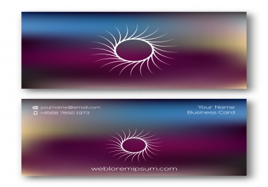 Design three different types of business cards in one deal