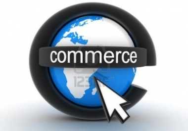 Create an ecommerce website for you