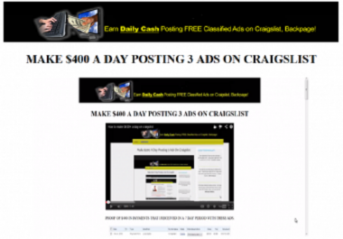 Guide On You How I Make 400 Dollars a Day on Craigslist