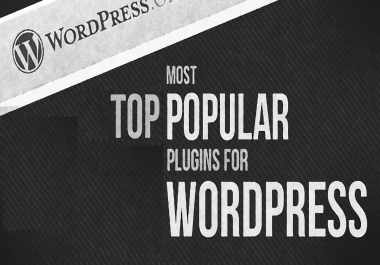 Most Top Popular Plugins For Wordpress