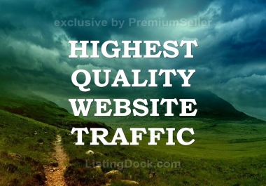 Google proved UNLIMITED Traffic,  DAILY Real Visits from HT sites,  guaranteed min 250+ daily visits